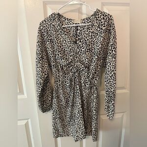 Altard State Cheetah Print Dress - Small